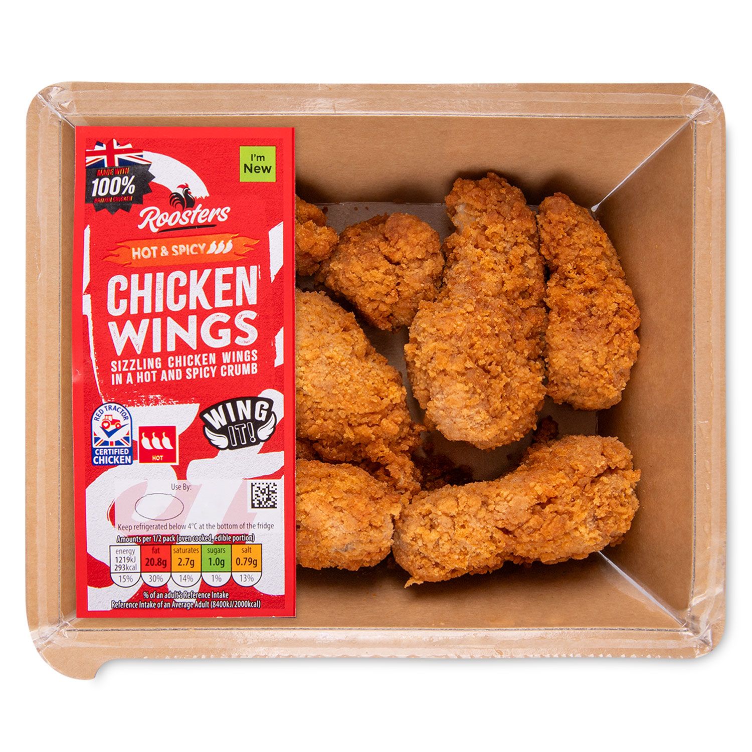 Roosters Hot & Spicy Chicken Wings 400g | ALDI