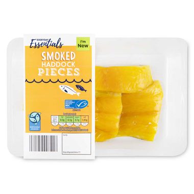 Everyday Essentials Smoked Haddock Pieces 250g