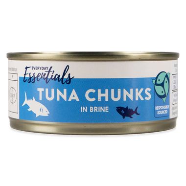 Everyday Essentials Tuna Chunks In Brine 145g (102g Drained)