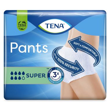 Tena Pants Super L 12 Pack