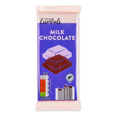 Everyday Essentials Milk Chocolate 100g