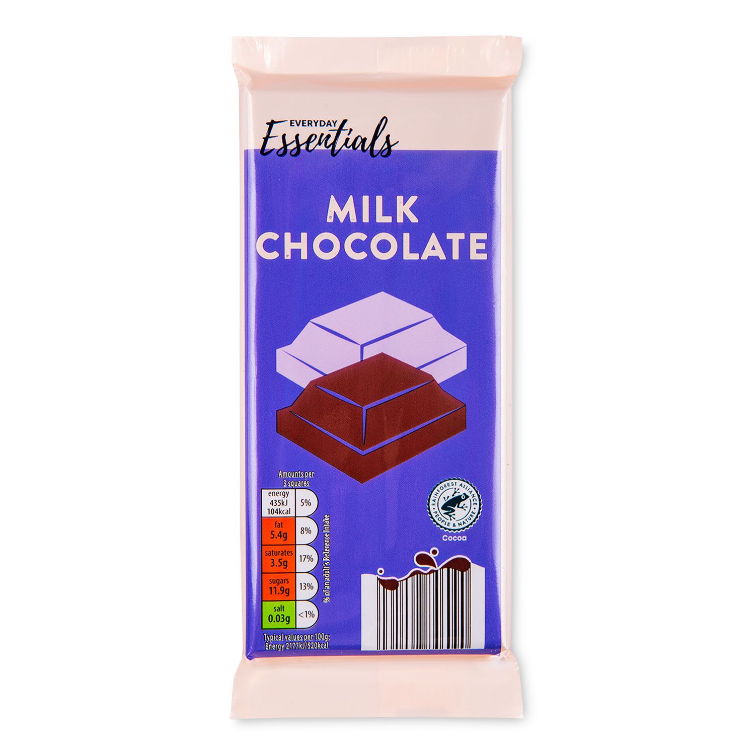 Everyday Essentials Milk Chocolate 100g | ALDI