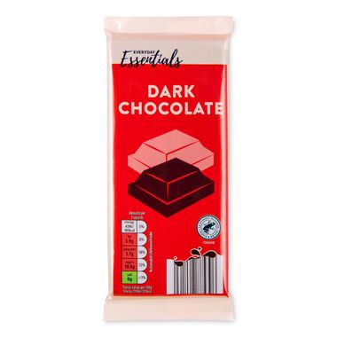 Everyday Essentials Dark Chocolate 100g