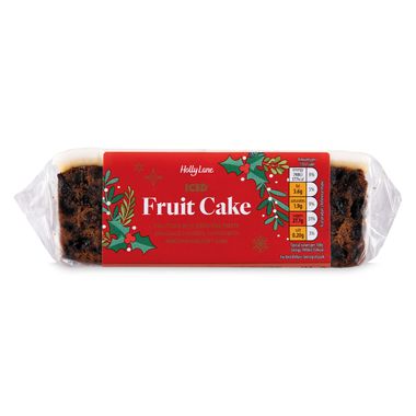 Holly Lane Iced Fruit Cake 400g