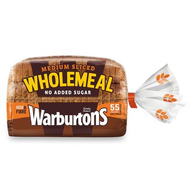 ALDI > General > Warburtons Medium Sliced Wholemeal 400g