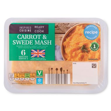 Inspired Cuisine Carrot & Swede Mash 450g