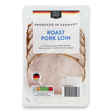 The Deli German Roast Pork Loin 100g