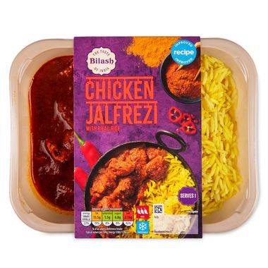 Inspired Cuisine Chicken Jalfrezi With Pilau Rice 400g