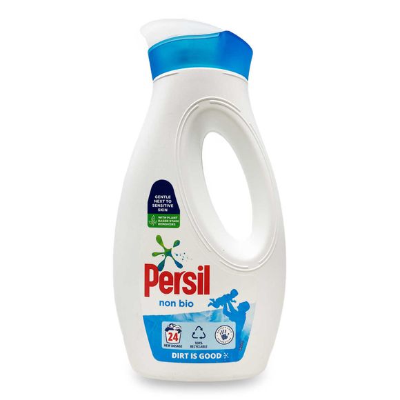 Persil Laundry Washing Liquid Detergent Non Bio 24 Wash - HelloSupermarket