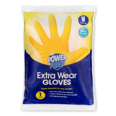 Powerforce Household Gloves - Medium 1 Pack