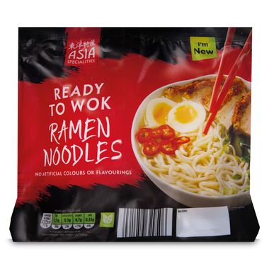 Asia Specialities Ready To Wok Ramen Noodles 2 X 150g