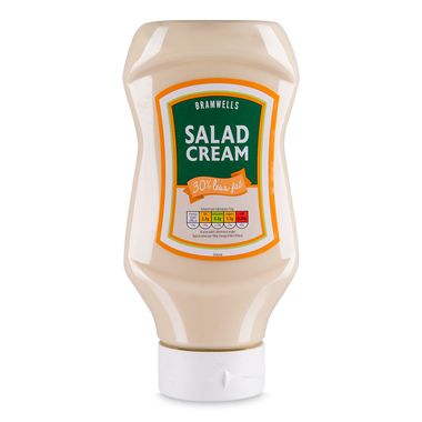 Bramwells 30% Less Fat Salad Cream 520g/490ml