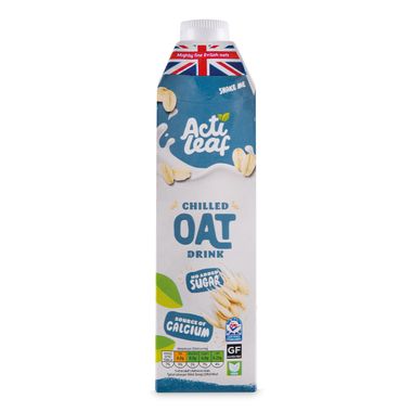 Acti Leaf Chilled Oat Drink No Added Sugar 1l