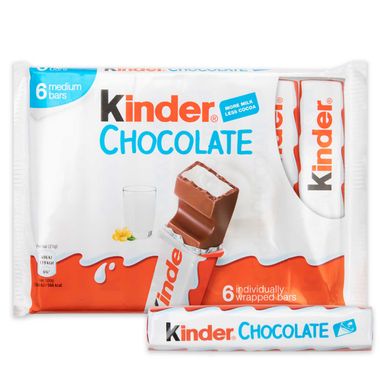 Kinder Medium Chocolate Bars (126g) 6x21g