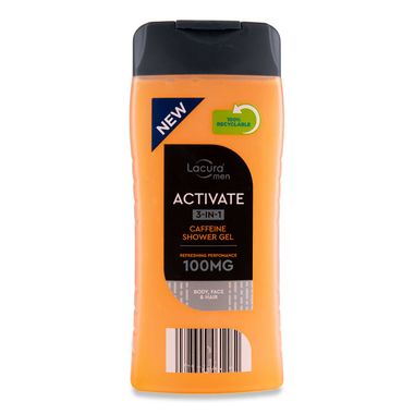 Lacura For Men Activate Shower Gel 300ml