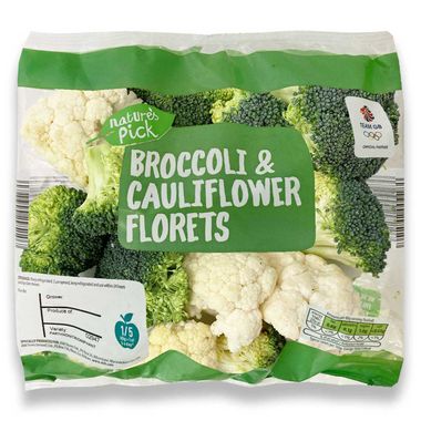 Nature's Pick Broccoli & Cauliflower Florets 400g