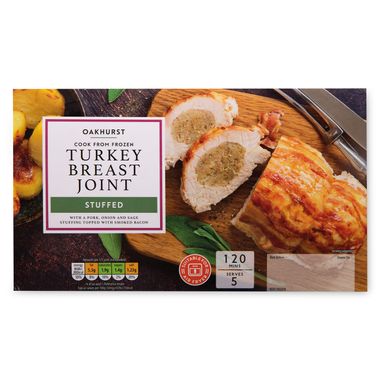 Oakhurst Cook From Frozen Turkey Breast Joint 800g