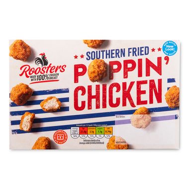 Roosters Southern Fried Poppin' Chicken 210g