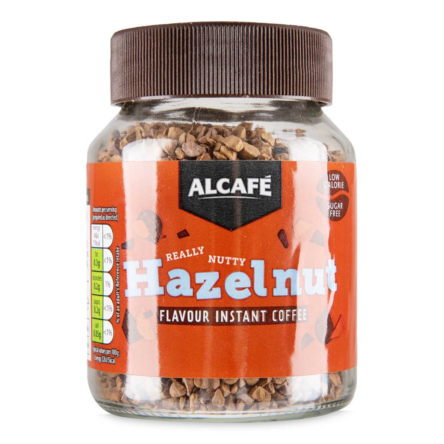 Alcafé Hazelnut Flavour Instant Coffee 50g | ALDI