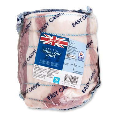 Ashfields British Pork Loin Joint Typically 1.5kg