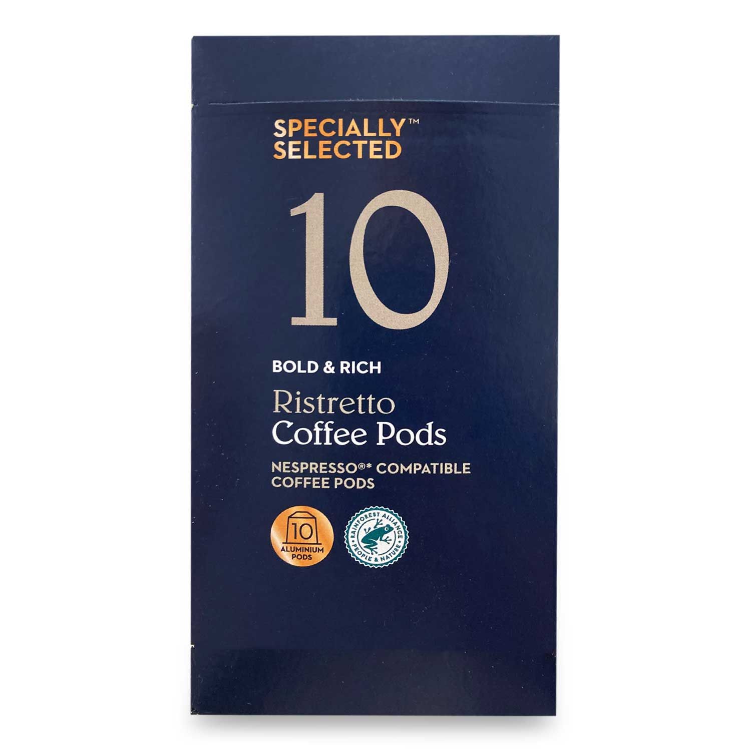 Specially Selected Ristretto Coffee Pods 10 Pack | ALDI