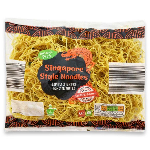 Nature's Pick Singapore Style Noodles 300g ALDI