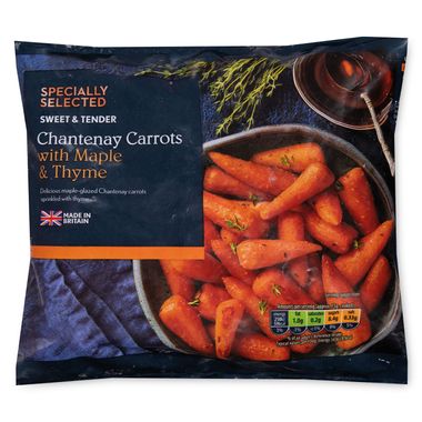 Specially Selected Sweet & Tender Chantenay Carrots With Maple & Thyme 400g