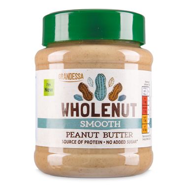 Grandessa Wholenut Smooth Peanut Butter 340g