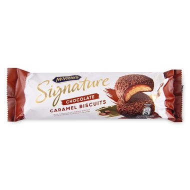 Mcvitie's Signature Chocolate Caramel Biscuits 162g