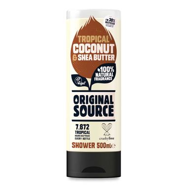 Original Source Coconut & Shea Butter Vegan Shower Gel 500ml