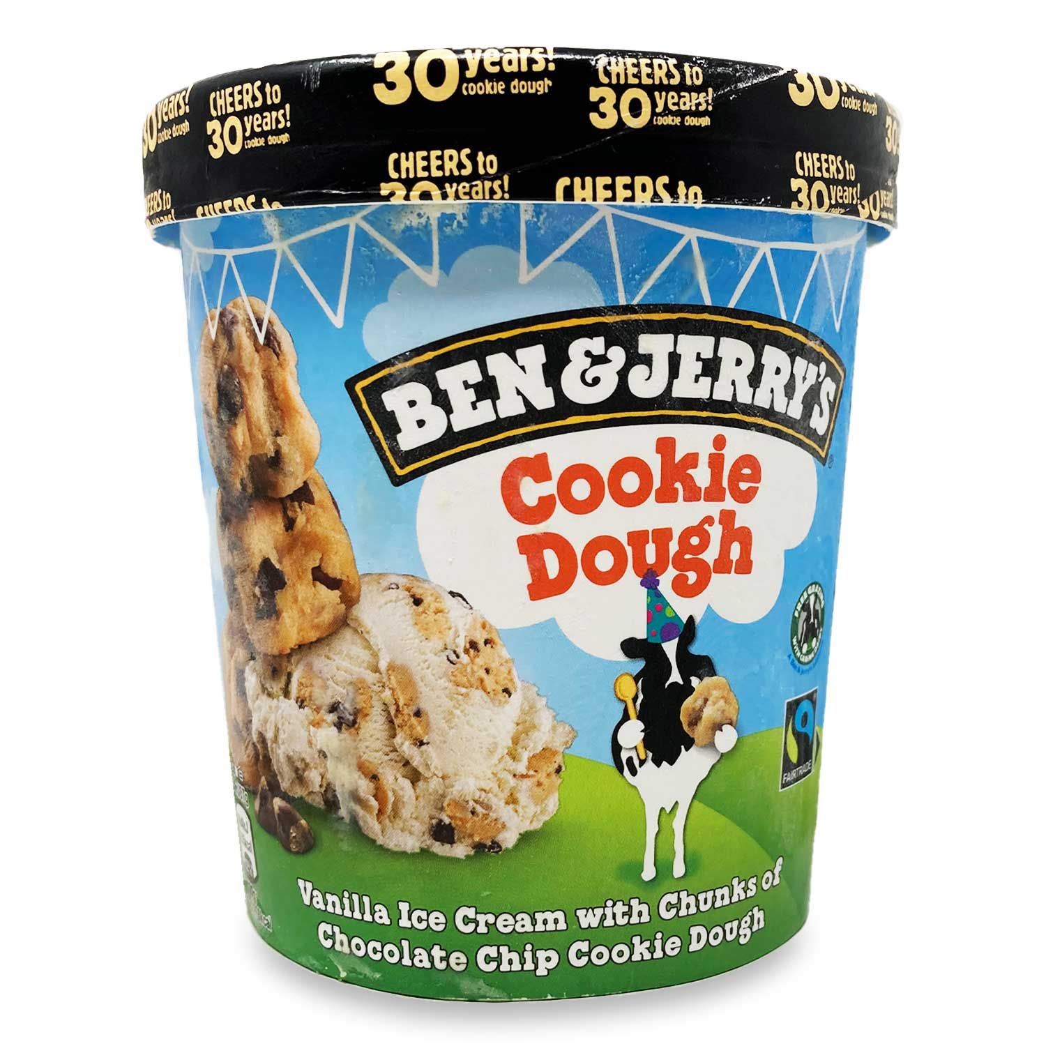 Ben & Jerry's Cookie Dough Ice Cream Pint 20ml   ALDI
