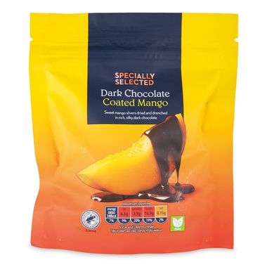 Specially Selected Dark Chocolate Coated Mango 120g