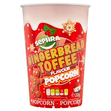 Sephra Gingerbread Toffee Flavour Popcorn 200g