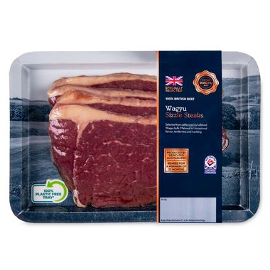 Specially Selected Wagyu Sizzle Steaks 400g