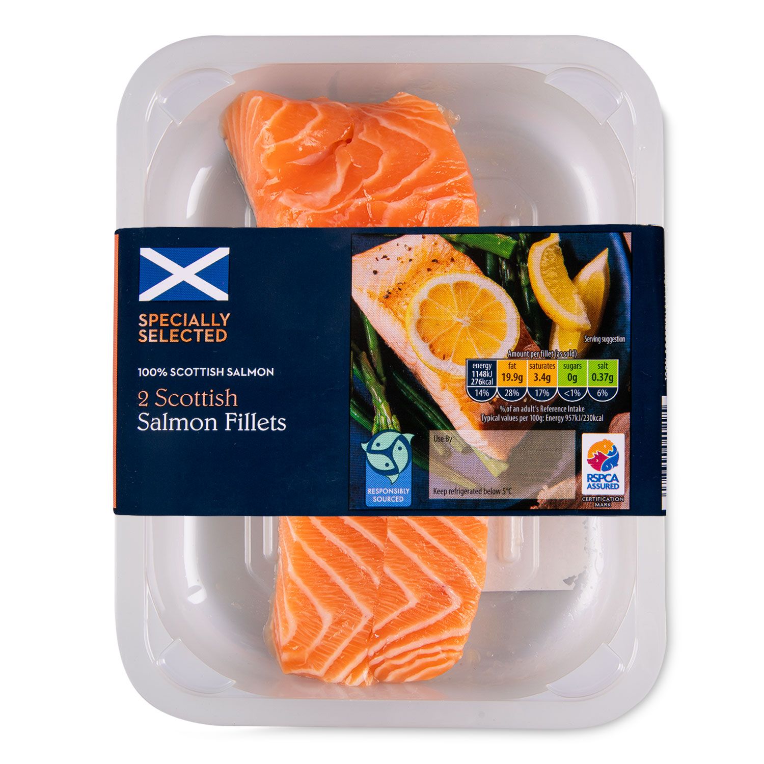 Specially Selected Scottish Salmon Fillets 240g/2 Pack | ALDI