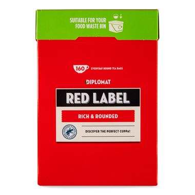 Diplomat Red Label Tea Bags 500g/160 Pack