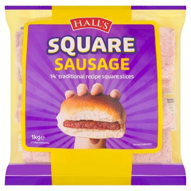 Hall's Square Sausage 1kg