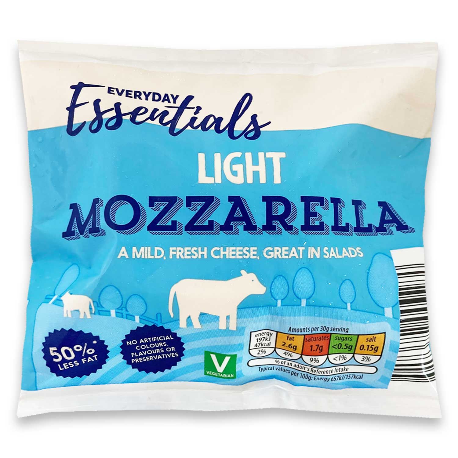 Everyday Essentials Light Mozzarella Drained) | ALDI