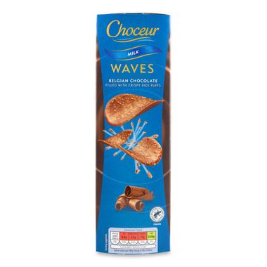 Choceur Milk Chocolate Waves 125g