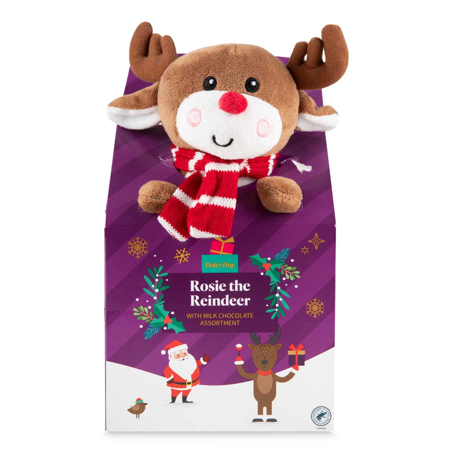 Dairyfine Rosie The Reindeer Chocolates 137g ALDI