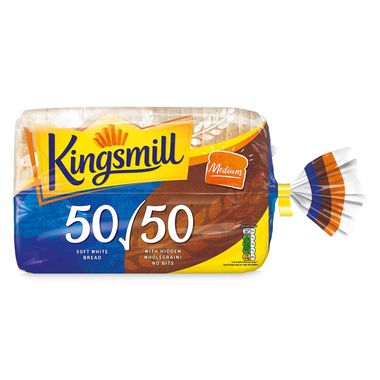 Kingsmill 50/50 Medium Bread 800g