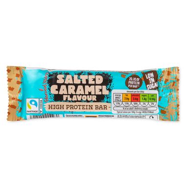 Harvest Morn Salted Caramel Flavour High Protein Bar 60g