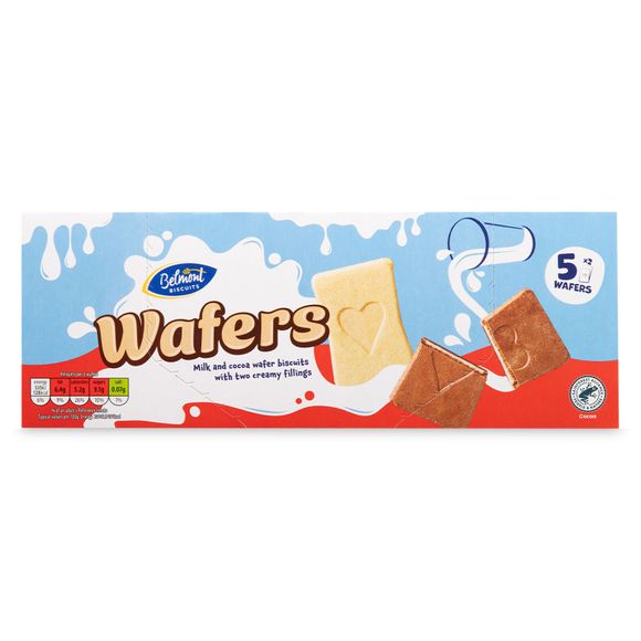 Belmont Filled Biscuit Wafers 128g | ALDI