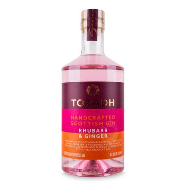 Toradh Handcrafted Rhubarb & Ginger Scottish Gin 70cl