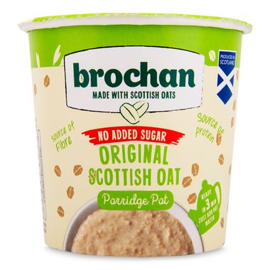 Brochan No Added Sugar Original Scottish Oat Porridge Pot 65g