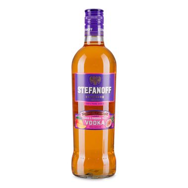 Stefanoff Mango & Passion Fruit Flavoured Vodka 70cl