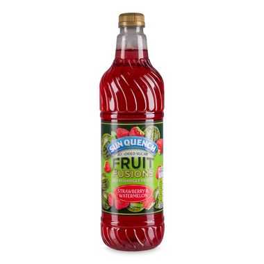 Sun Quench Strawberry & Watermelon Fruit Fusions 1l