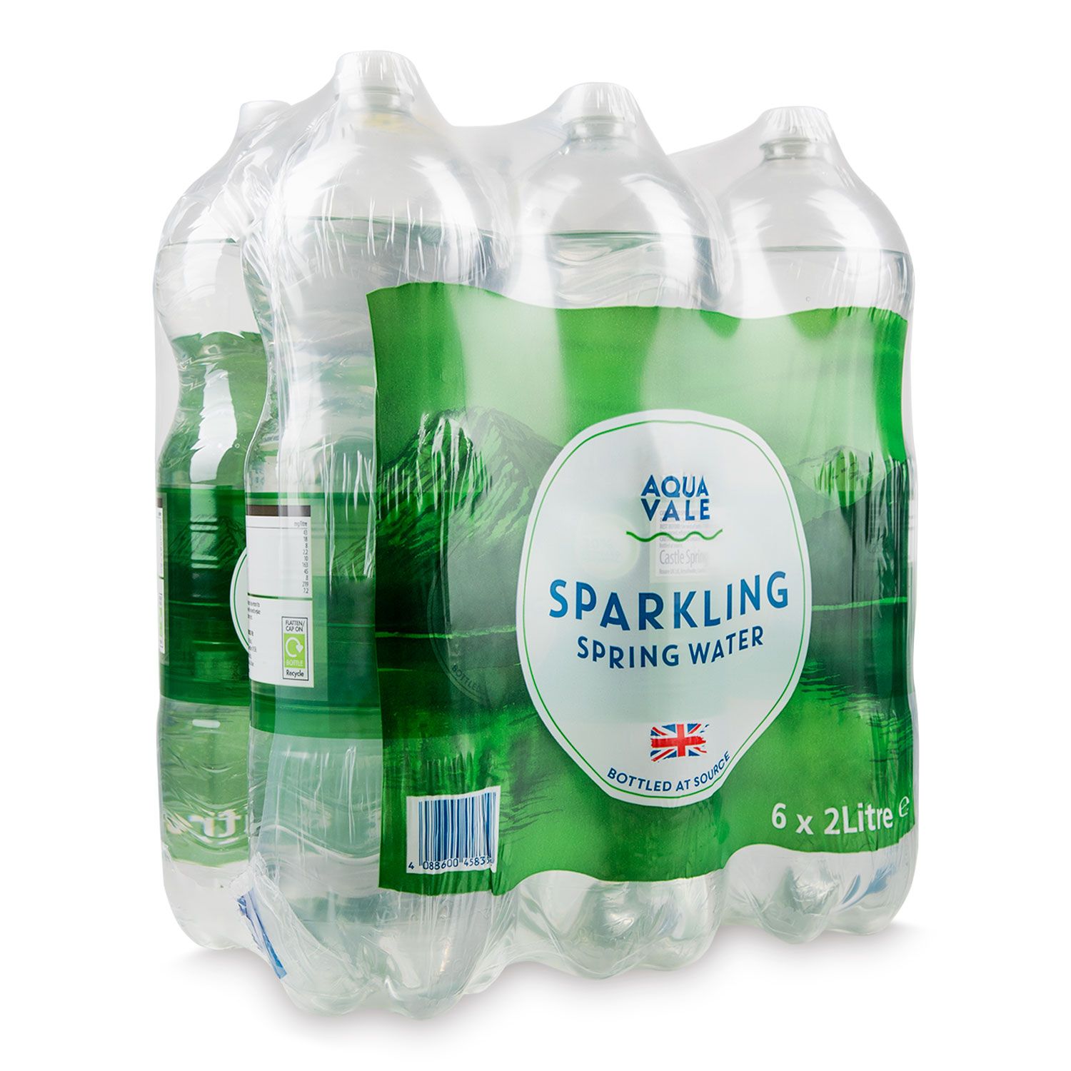 Aqua Vale Sparkling Spring Water 6x2l | ALDI