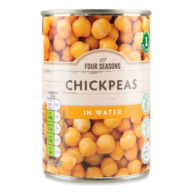 Four Seasons Chickpeas In Water 400g (240g Drained)