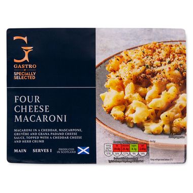 Specially Selected Gastro Rich & Indulgent Four Cheese Macaroni 400g